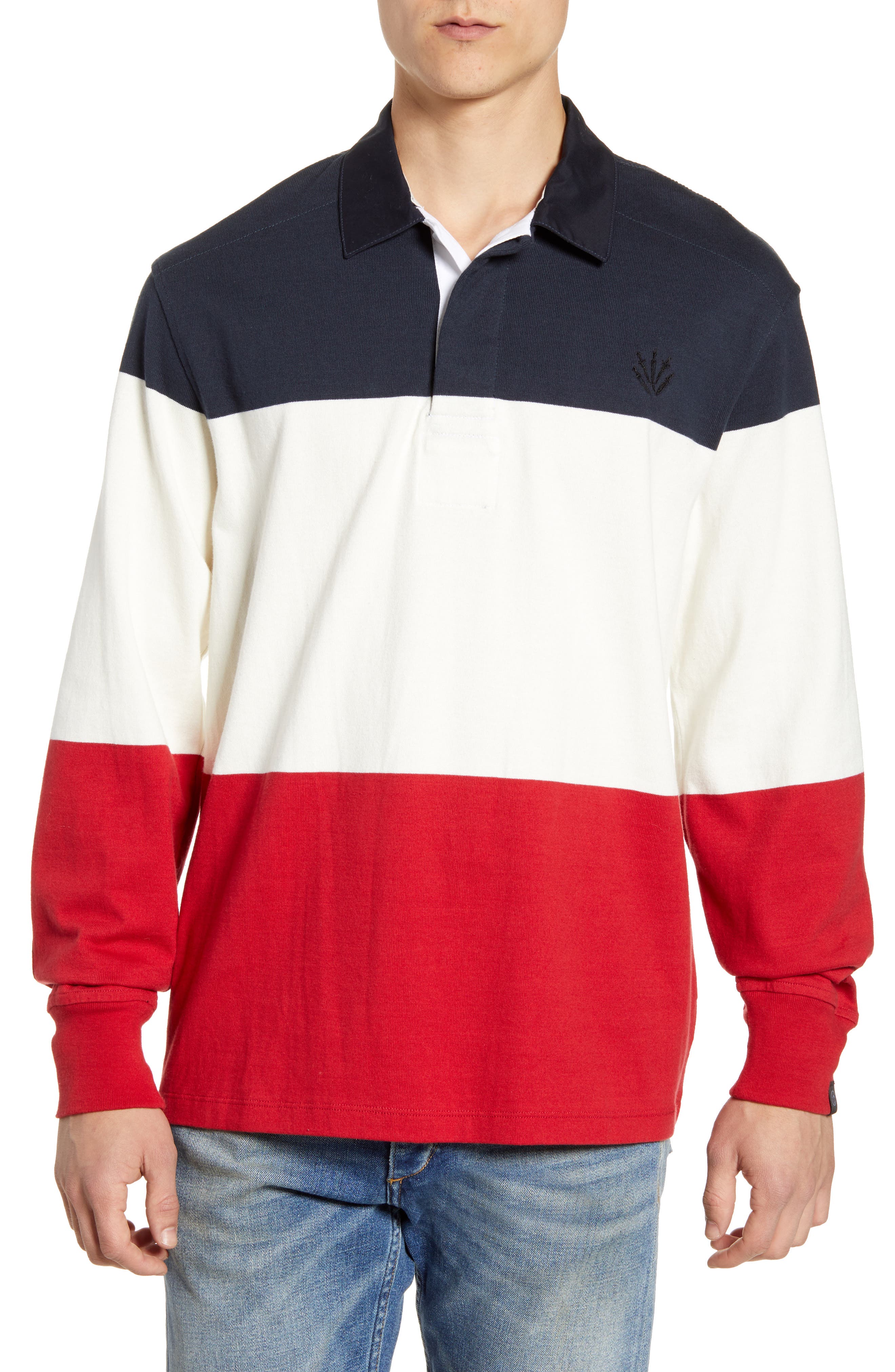 rag and bone rugby shirt