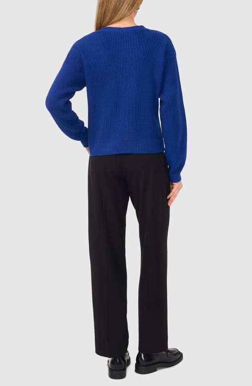 Halogenr Halogen(r) Embellished Button Cardigan In Twilight Blue