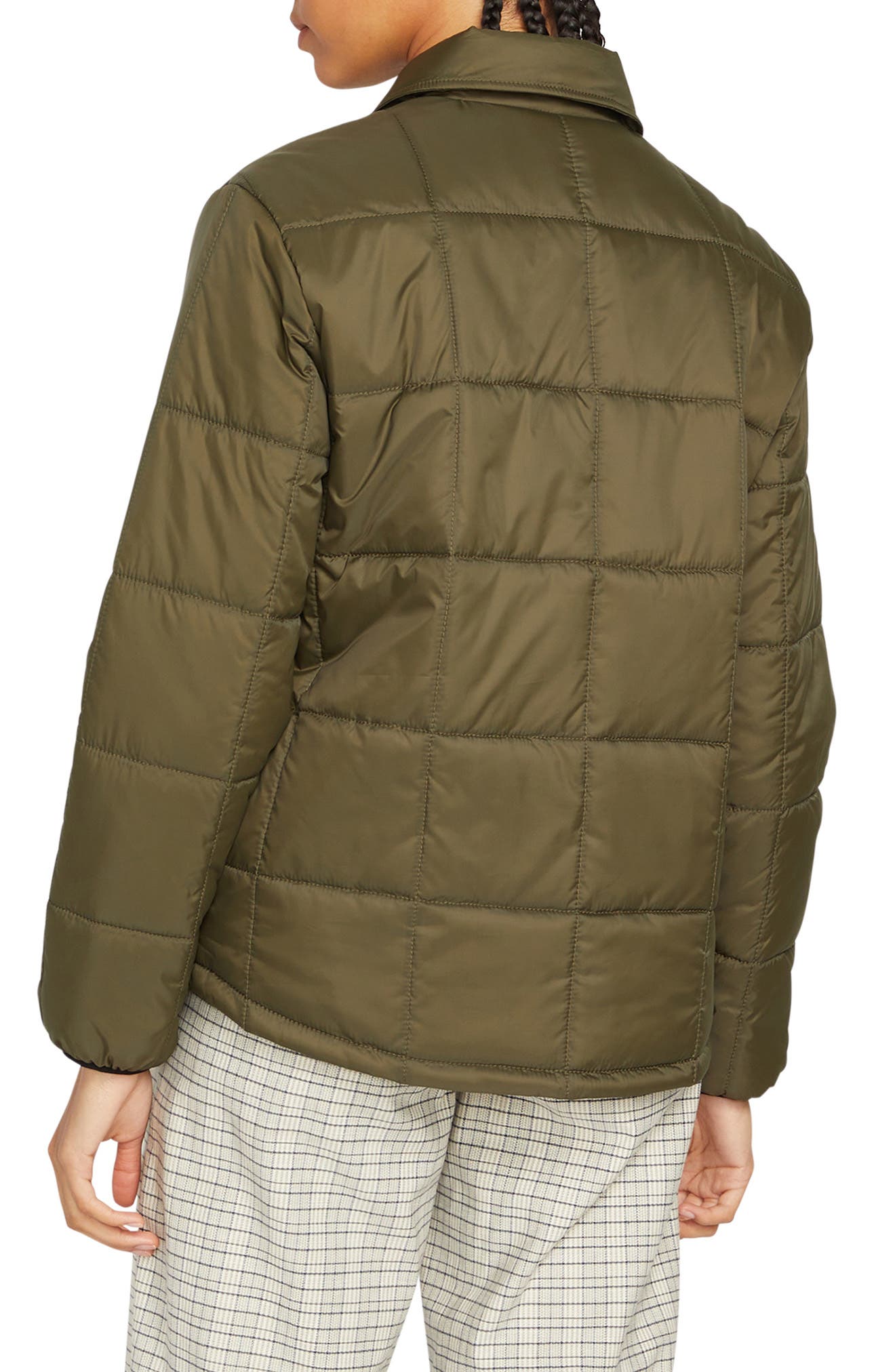 ThisThatThem Water Repellent Quilted Jacket Nordstrom