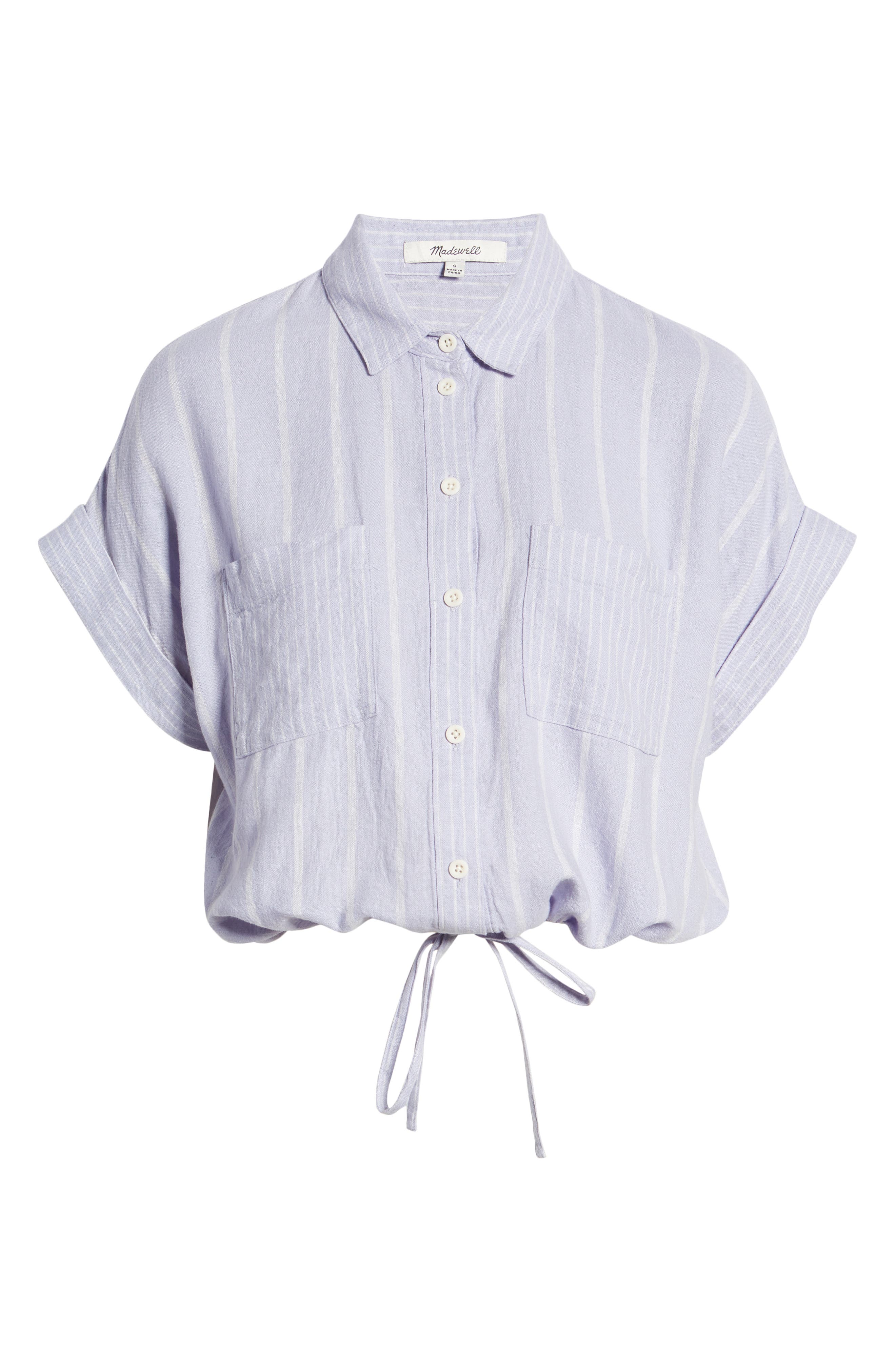 Madewell Stripe Play Linen Blend 