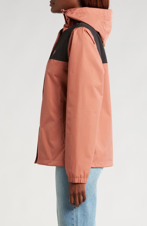 Shop Helly Hansen Vancouver Waterproof Rain Jacket In Cedarwood