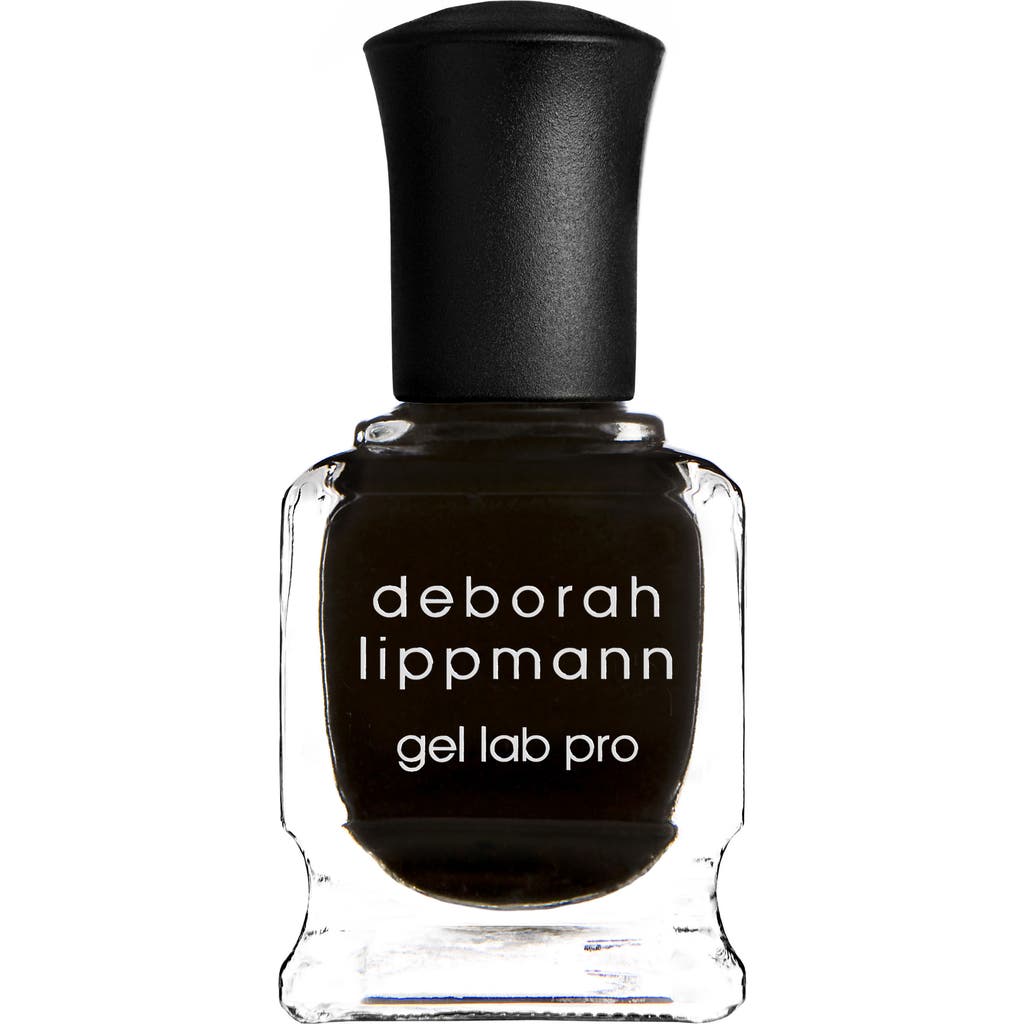 Deborah Lippmann Gel Lab Pro Nail Color In Fade To Black/crème