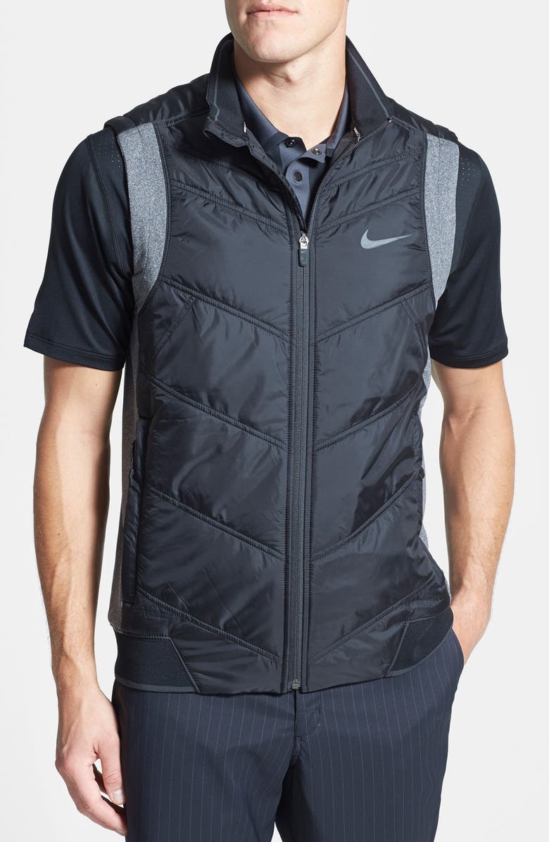 Nike Thermal Mapping Wind Water Resistant Dri Fit Full Zip Vest Nordstrom