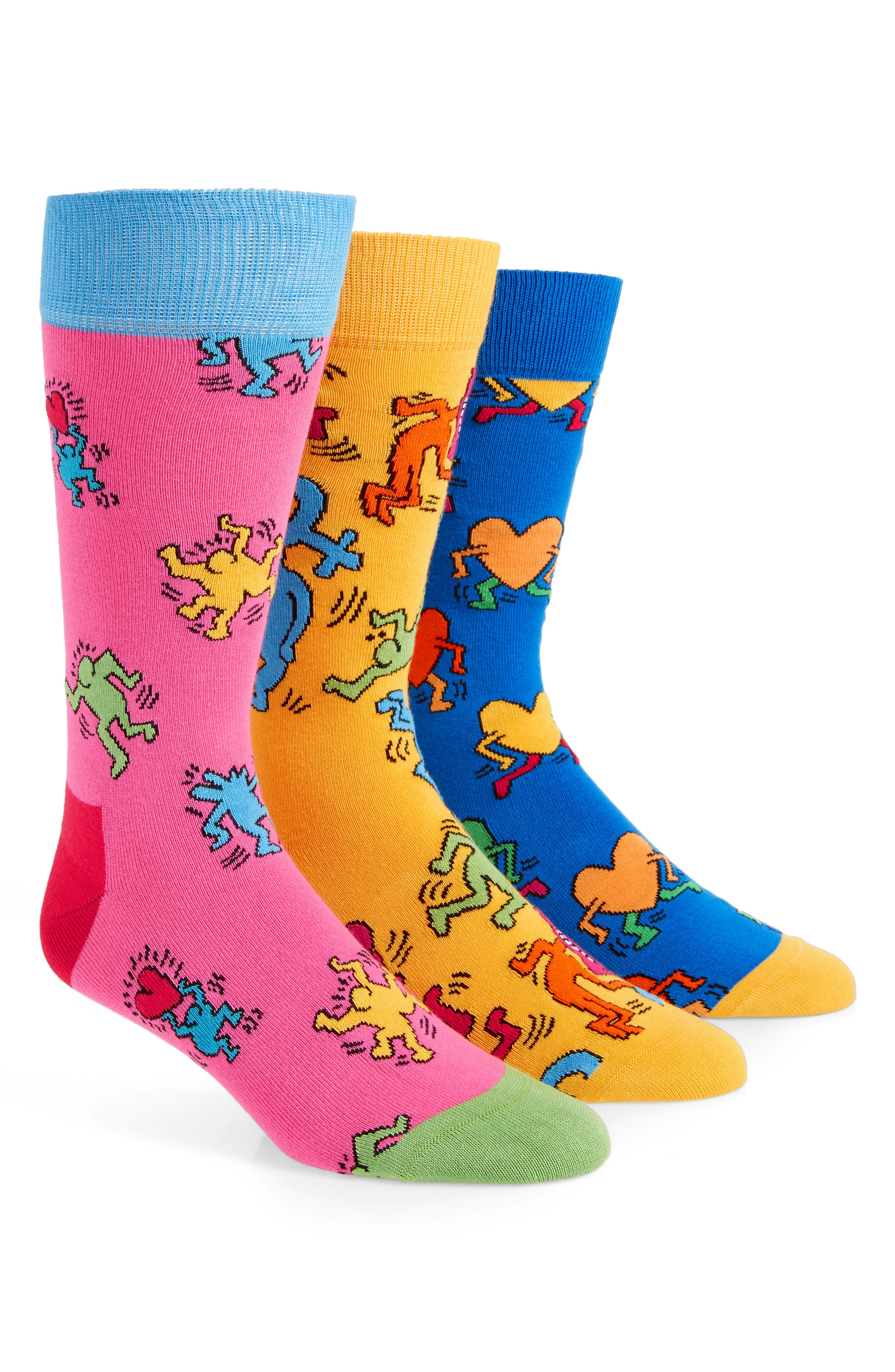 happy socks three pack