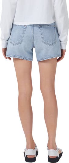 AGOLDE Parker Long Relaxed Organic Cotton Denim Shorts Nordstrom