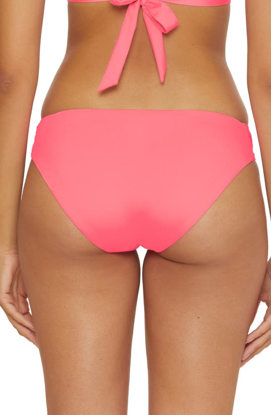 Shop Trina Turk Monaco Side Tab Hipster Bikini Bottoms In Carnation