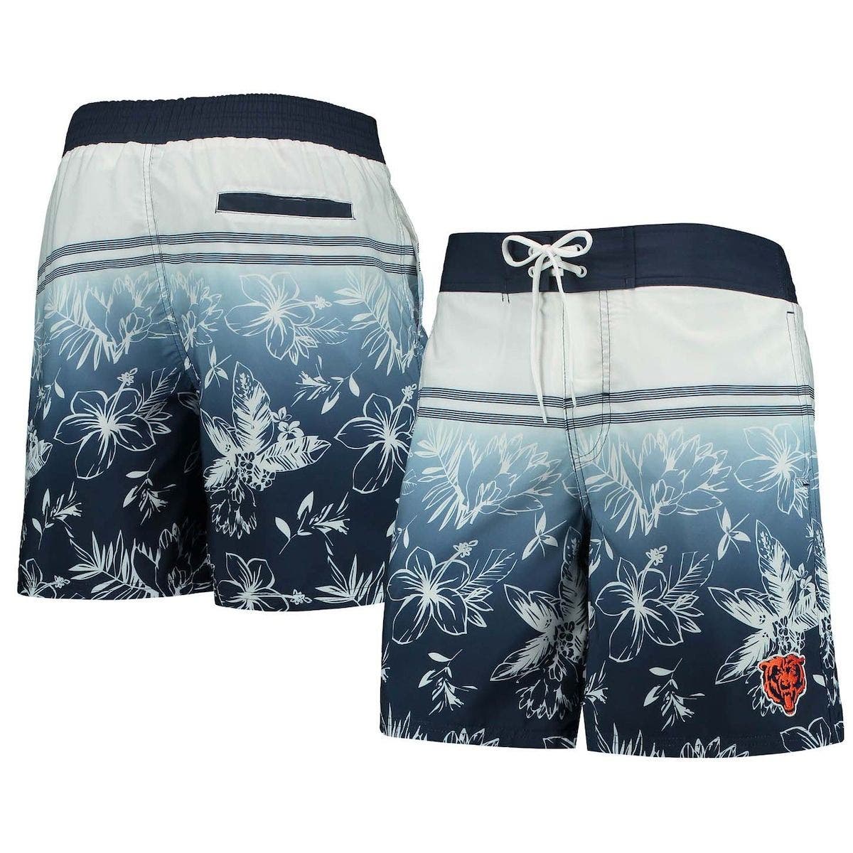 T H F C    Swimshorts Navy/Yellow Small  Free Postage 