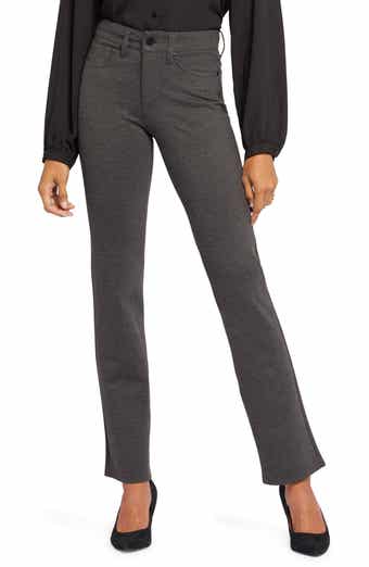 Faux Leather Marilyn Straight Pants In Petite Sculpt-Her