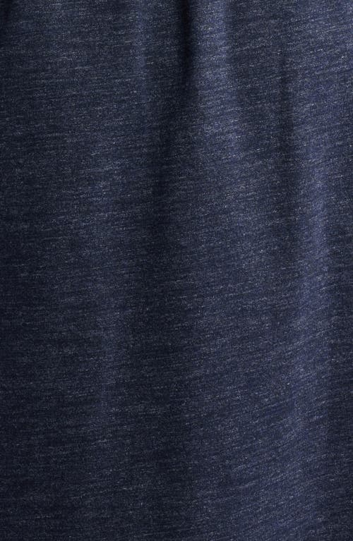 Majestic International Feel Good Fleece Robe In Navy