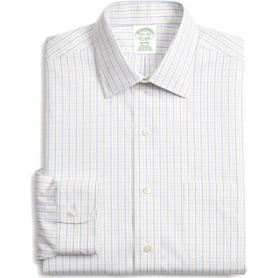 Brooks Brothers Milano Slim Fit Check Dress Shirt (3 For $207)