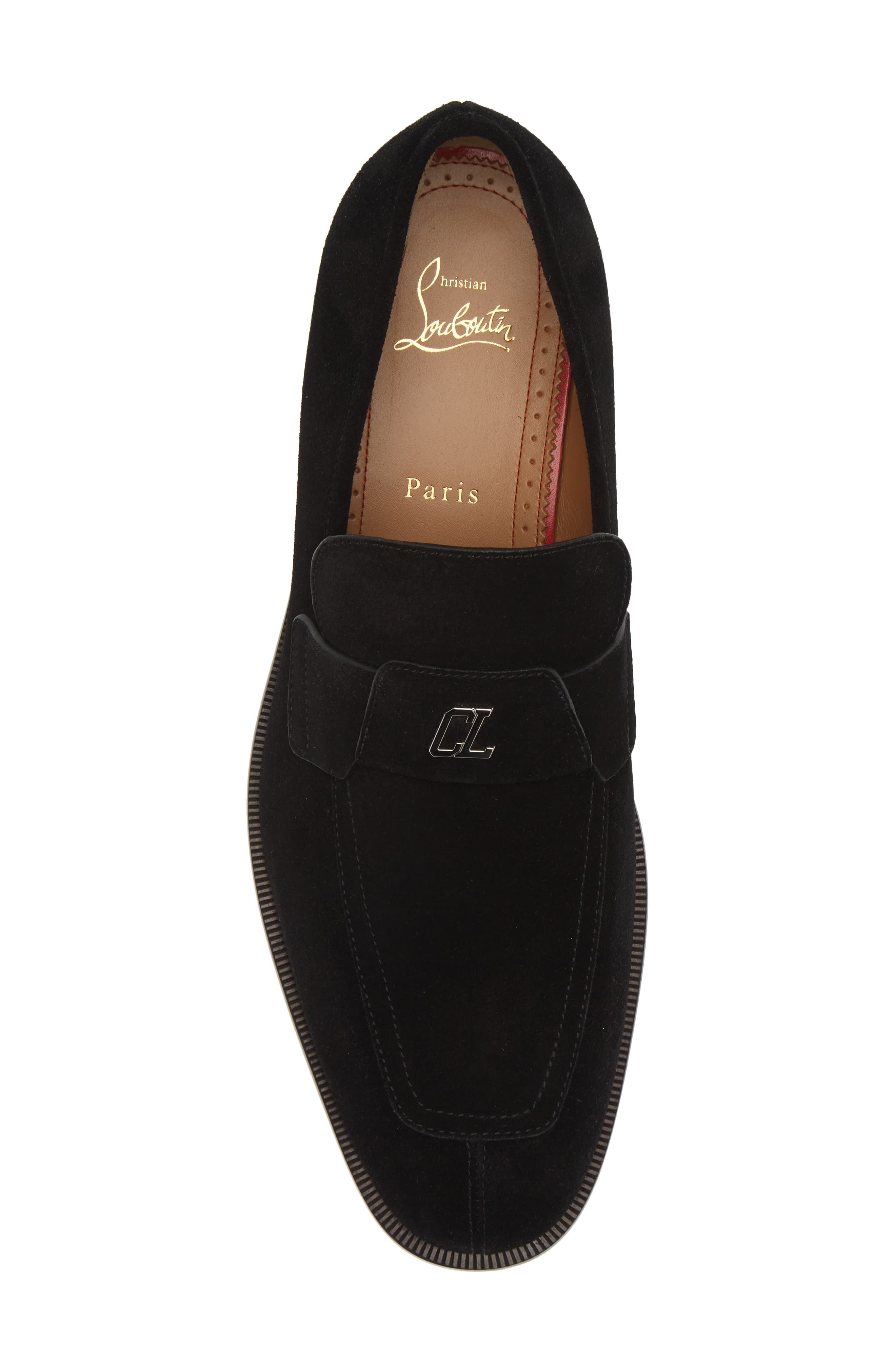 Christian Louboutin Varsimoc Loafer in Black | Smart Closet display picture 1
