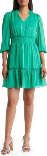 Nanette Nanette Lepore Womens Pleated Dress with Tie String : :  Clothing, Shoes & Accessories