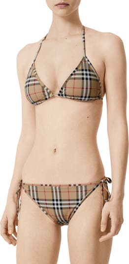 gnier Sømand specificere Burberry Cobb Vintage Check Two-Piece Swimsuit | Nordstrom
