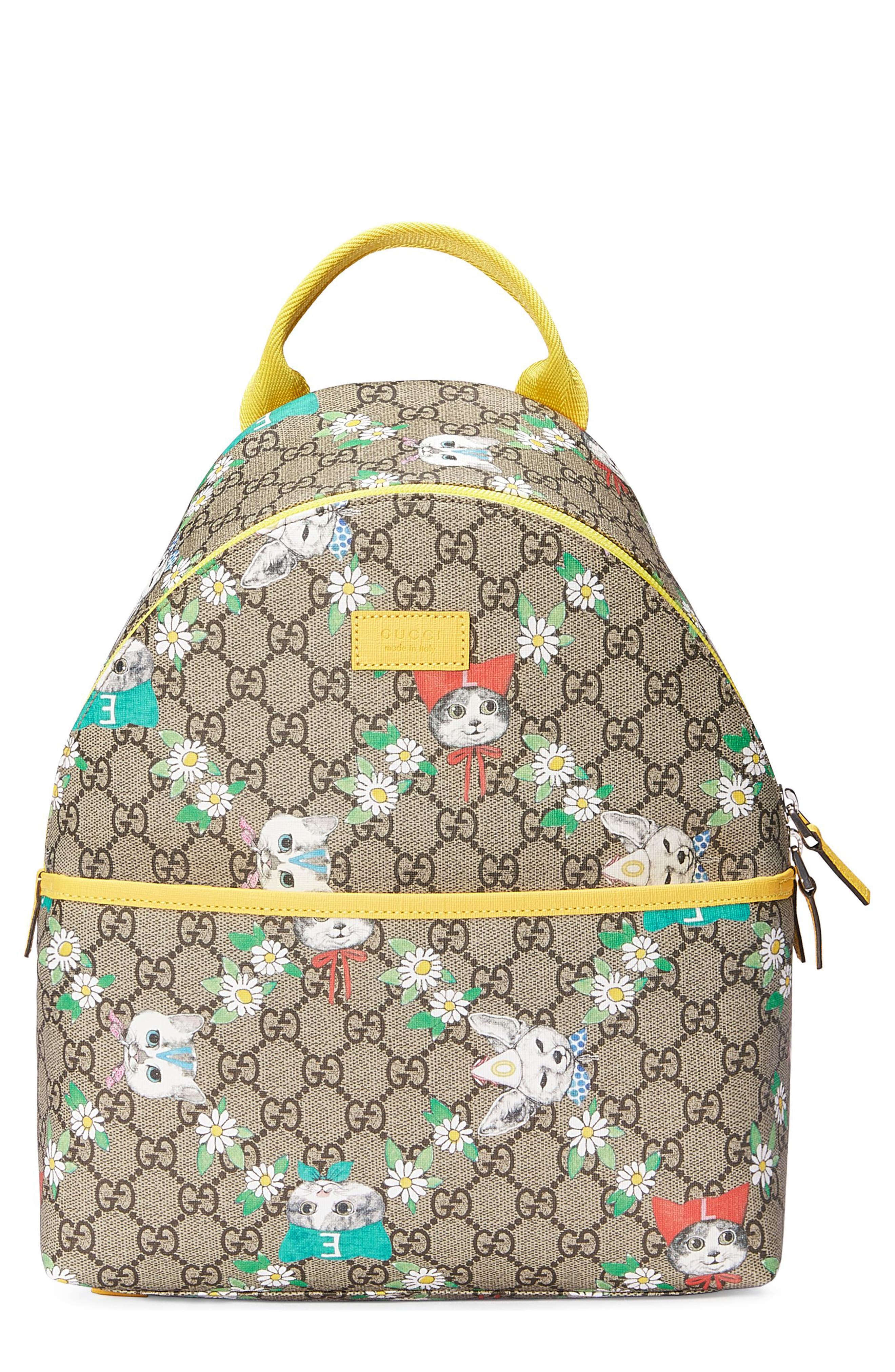 Gucci GG Supreme Canvas Backpack (Kids 
