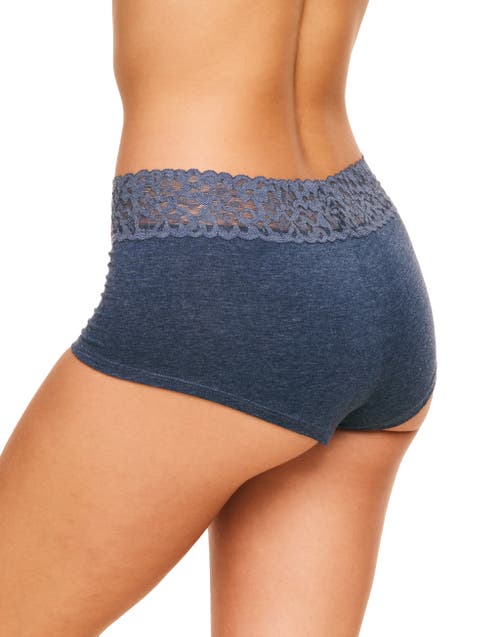 Shop Adore Me Leandra Shortie Panties In Dark Blue