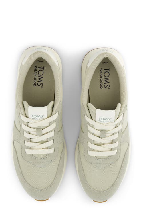 Shop Toms Trvl Lite Retro Sneaker In Green