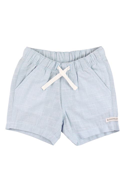 RuggedButts Slub Pull-On Shorts in Blue at Nordstrom, Size 12-18M