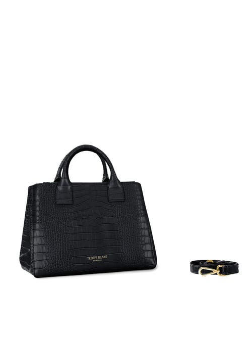 Teddy Blake Bella Croco 12" In Black Red