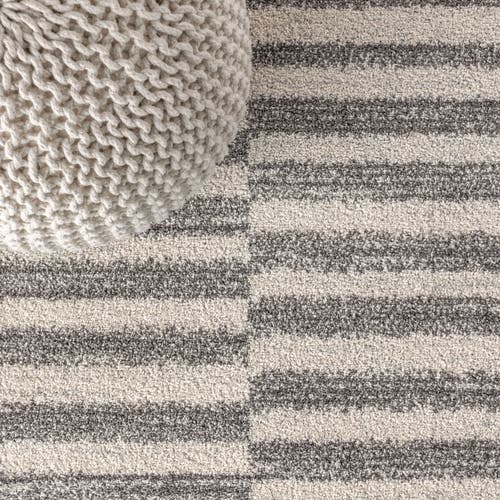 JONATHAN Y JONATHAN Y LYLA OFFSET STRIPE AREA RUG