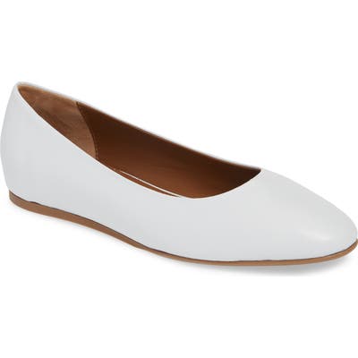 Aquatalia Cierra Weatherproof Flat, White