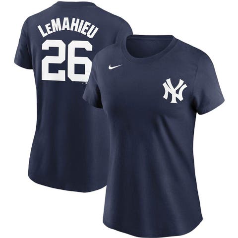 Aaron Judge New York Yankees Majestic Threads Women's 3/4 Sleeve Name &  Number Raglan T-Shirt - Navy