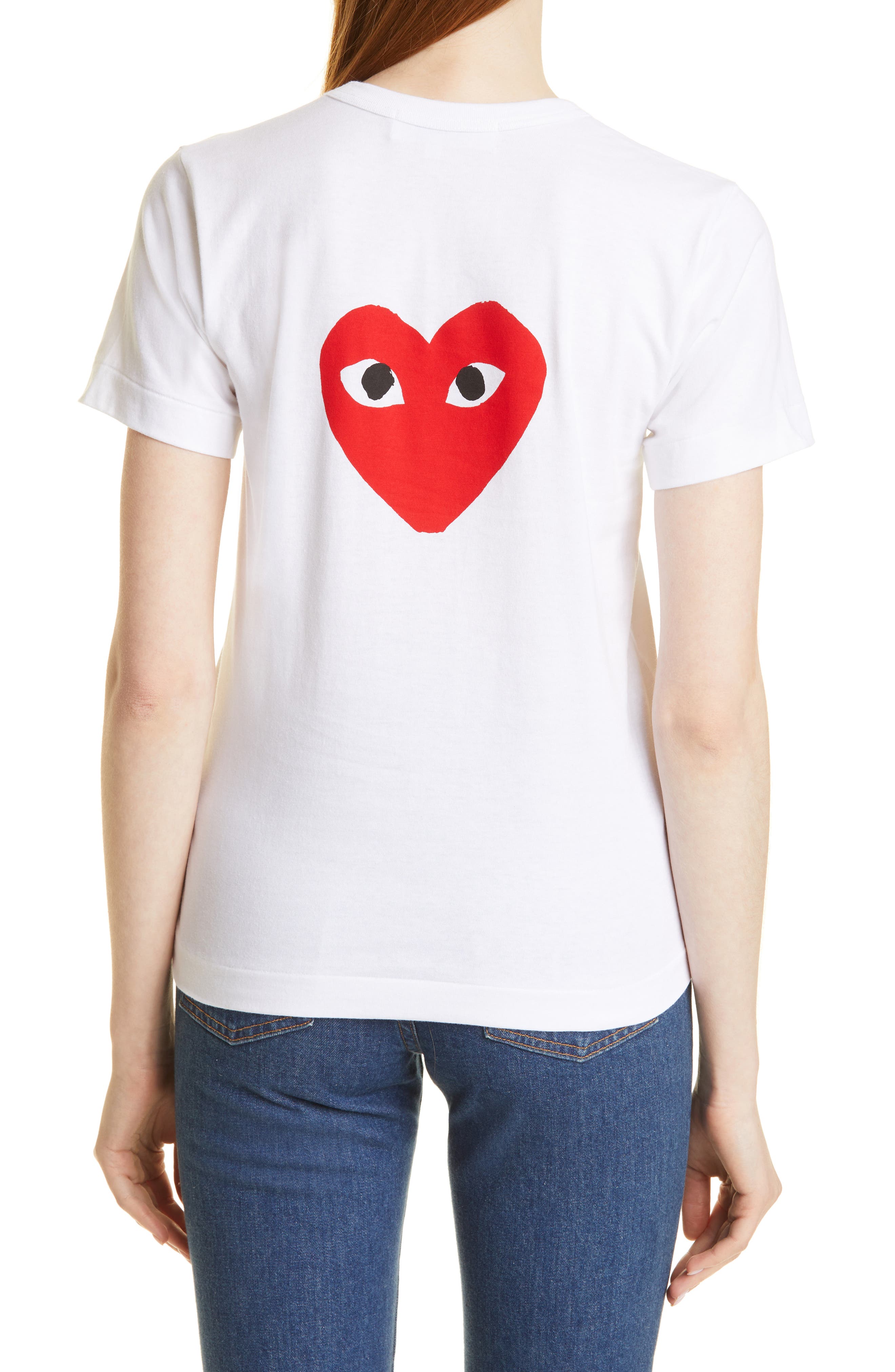 Double Heart Graphic Cotton Tee | Nordstrom