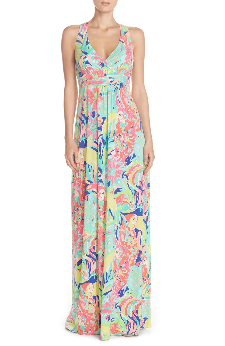 Lilly Pulitzer® 'Seaview' Print Jersey Maxi Dress | Nordstrom