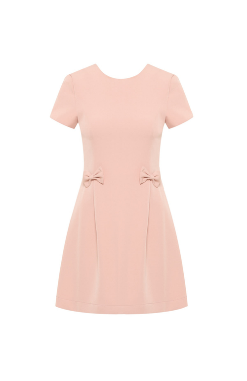 Shop Nanas Nana's Ana Mini Dress In Mauve