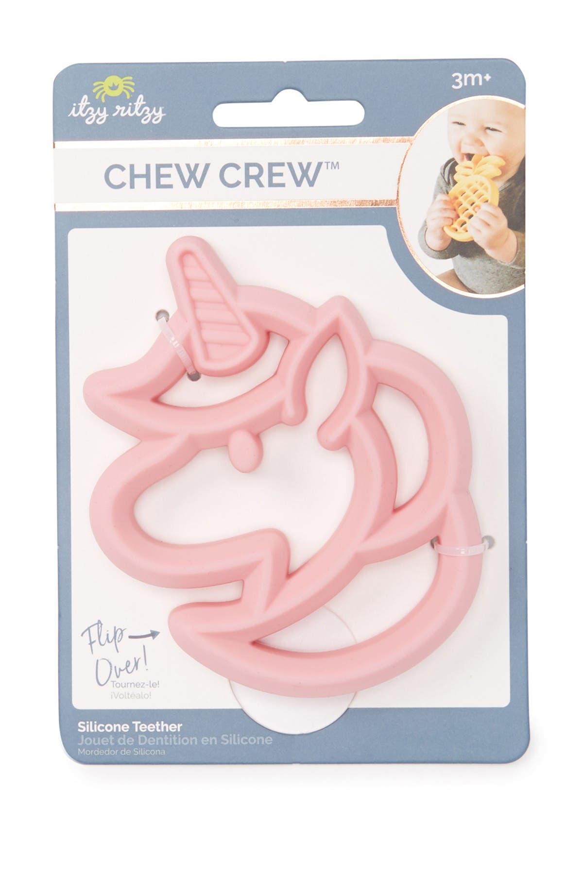 itzy ritzy unicorn teether