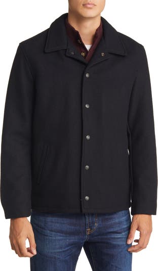 Schott wool store car coat