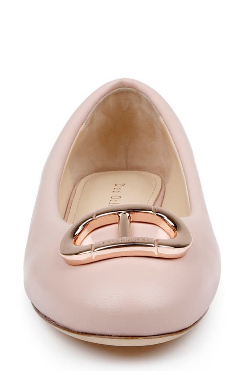 Shop Dee Ocleppo Prague Flat In Rose Leather