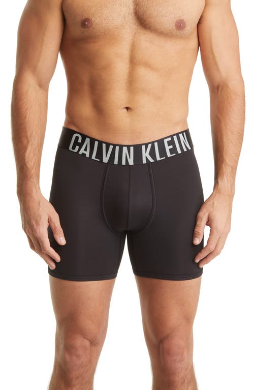 UPC 029442829642 product image for Calvin Klein 3-Pack Boxer Briefs in Black W Ocean at Nordstrom, Size X-Large | upcitemdb.com