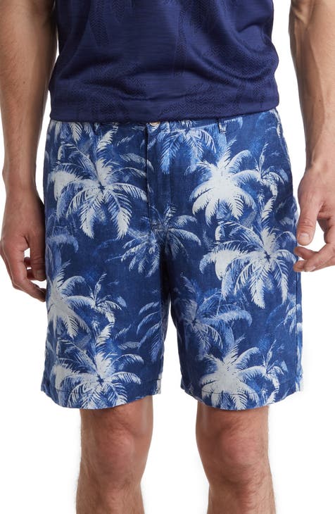 100% linen shorts - Man