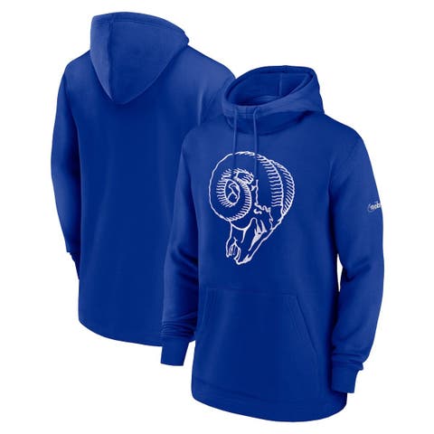 Men's '47 Royal Los Angeles Rams Elements Headline Pullover Hoodie