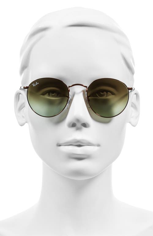 Shop Ray Ban Ray-ban Icons 50mm Retro Sunglasses In Green/brown