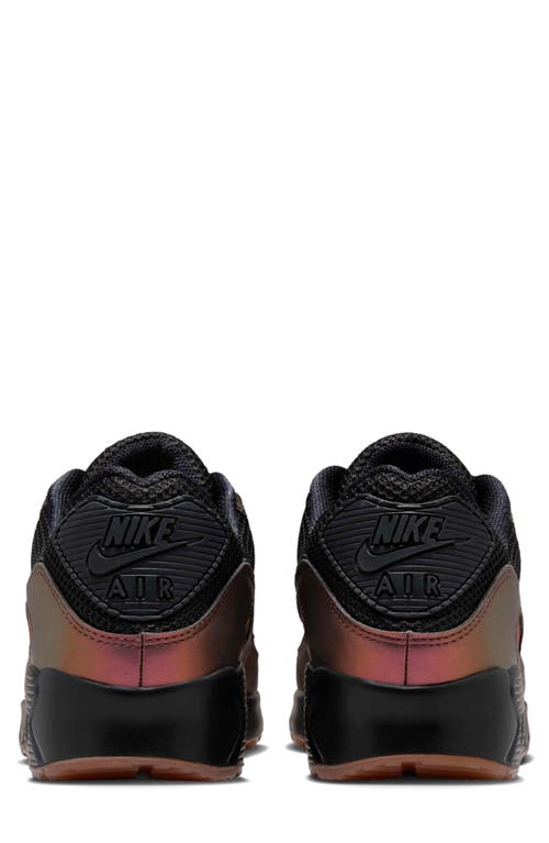 Shop Nike Air Max 90 Sneaker In Black/dark Russet/copper