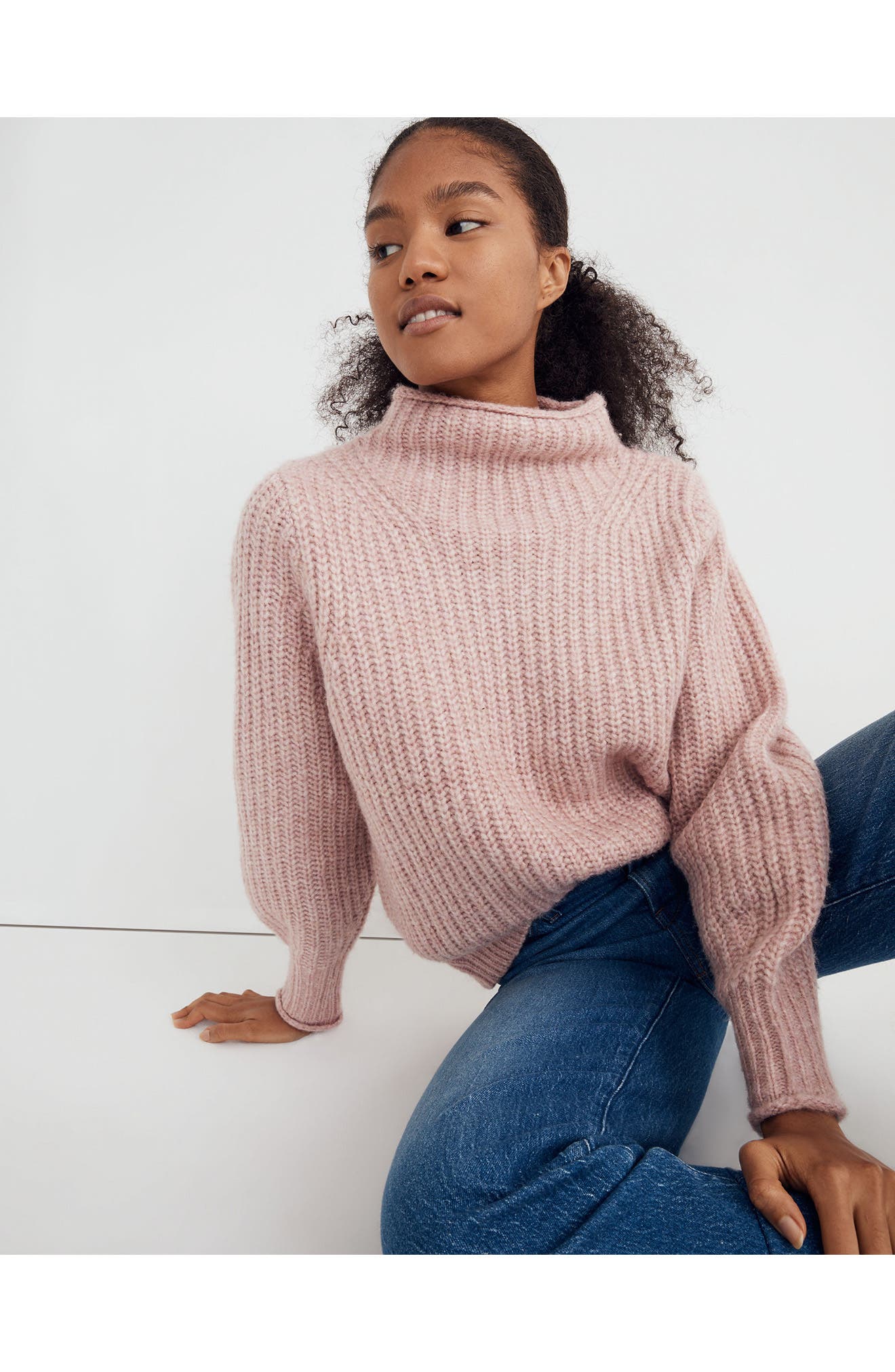 madewell polo sweater