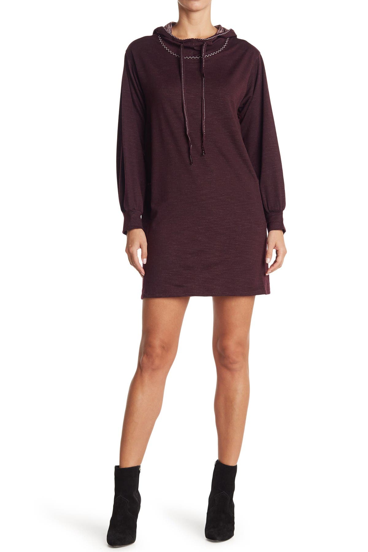 casual shift dress with sleeves