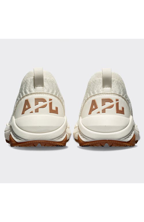 Shop Apl Athletic Propulsion Labs Techloom Traveler Slip-ons In Ivory/tan