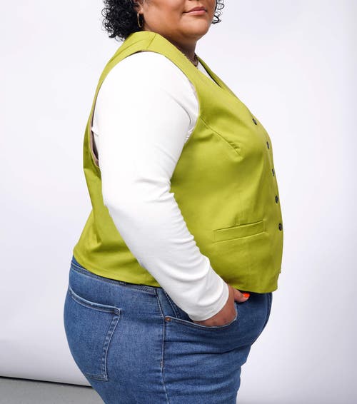 Wildfang The Essential Vest In Pickle
