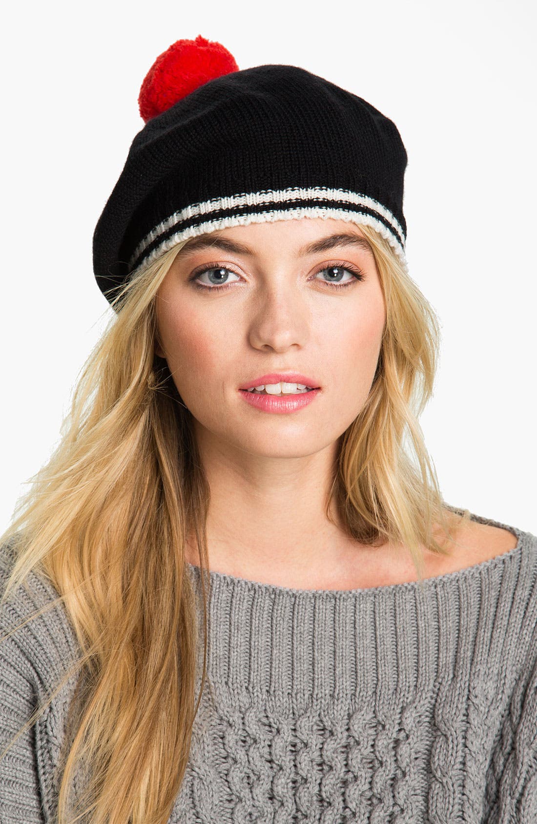 kate spade new york 'mod spot' wool beret Nordstrom