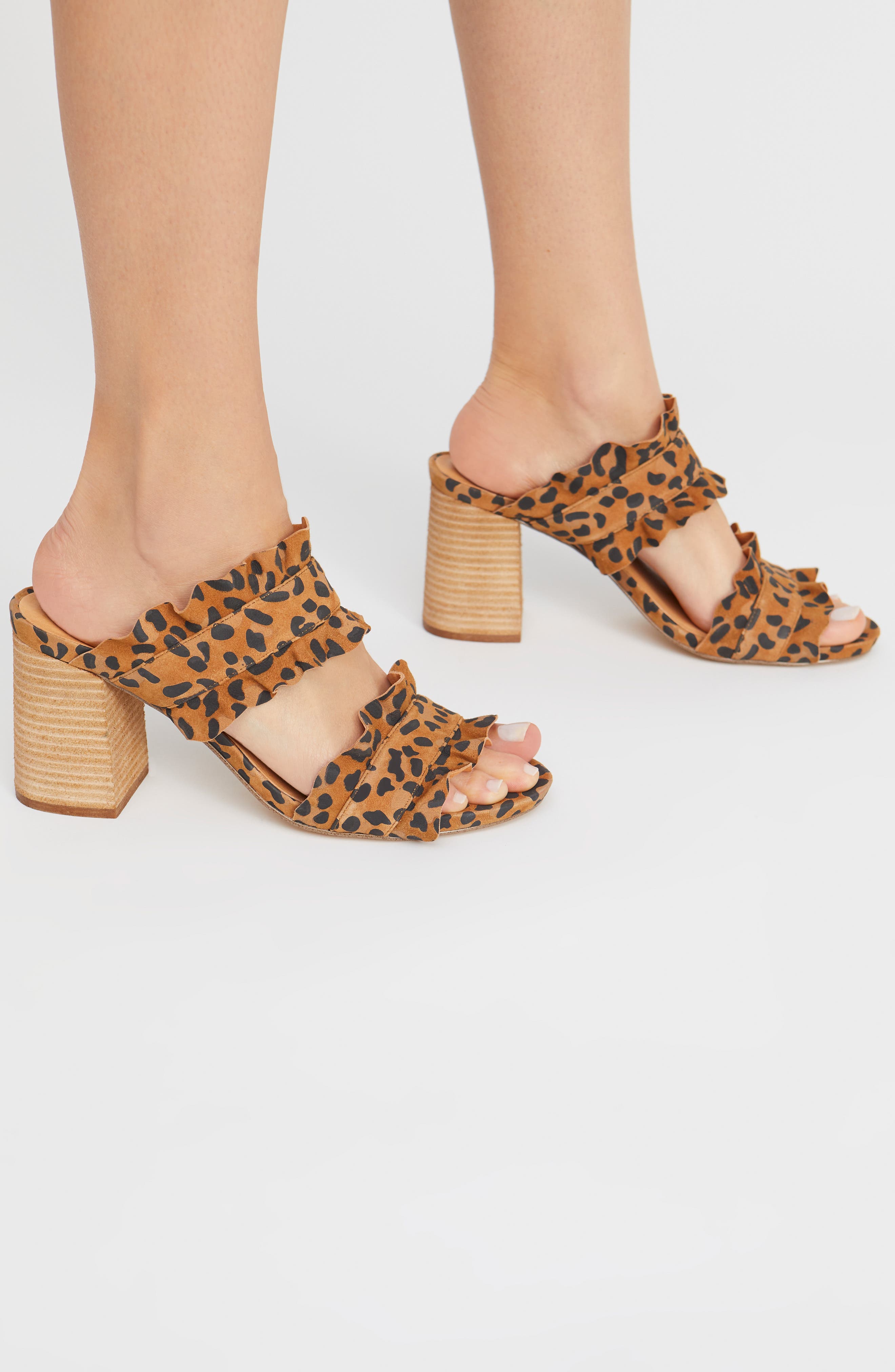 free people rosie ruffle heel