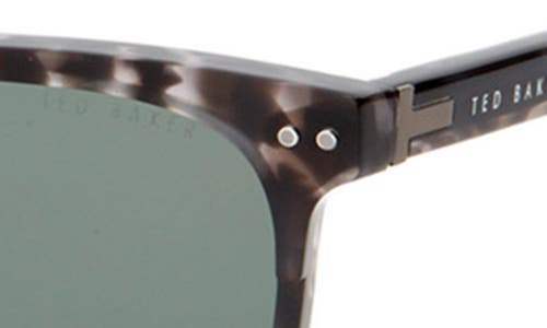 Ted Baker London 56mm Polarized Square Sunglasses In Grey
