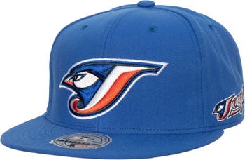 Men's Mitchell & Ness Royal/ Toronto Blue Jays Bases Loaded Fitted Hat