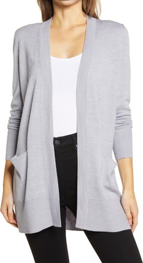 Womens Open Front Cardigan