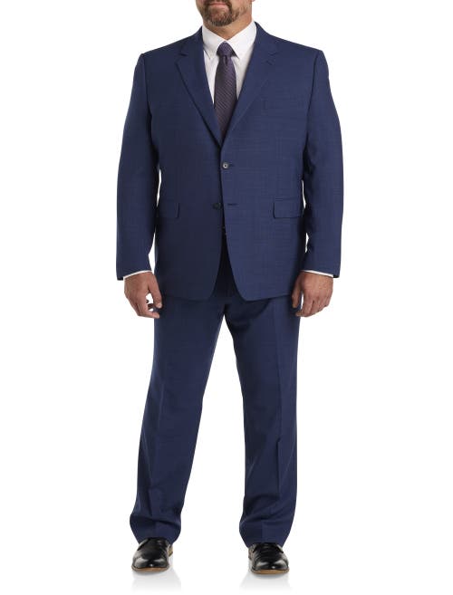 Shop Jv Reflex Textured Suit Jacket In Navy