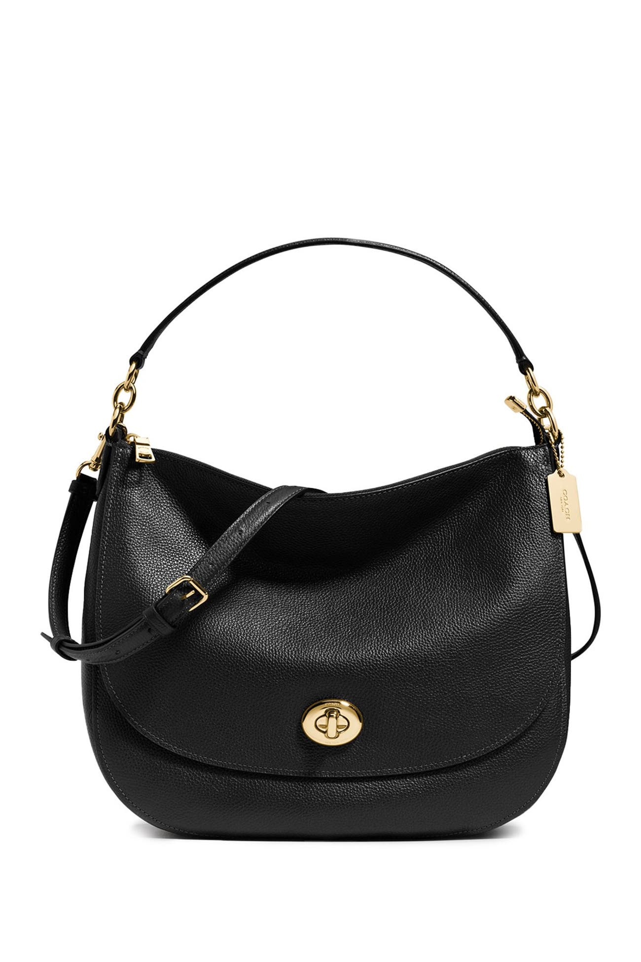 Coach Turnlock Leather Hobo Bag Nordstrom Rack