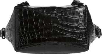 Balenciaga Neo Classic XS Croc-Embossed Hobo Bag - ShopStyle