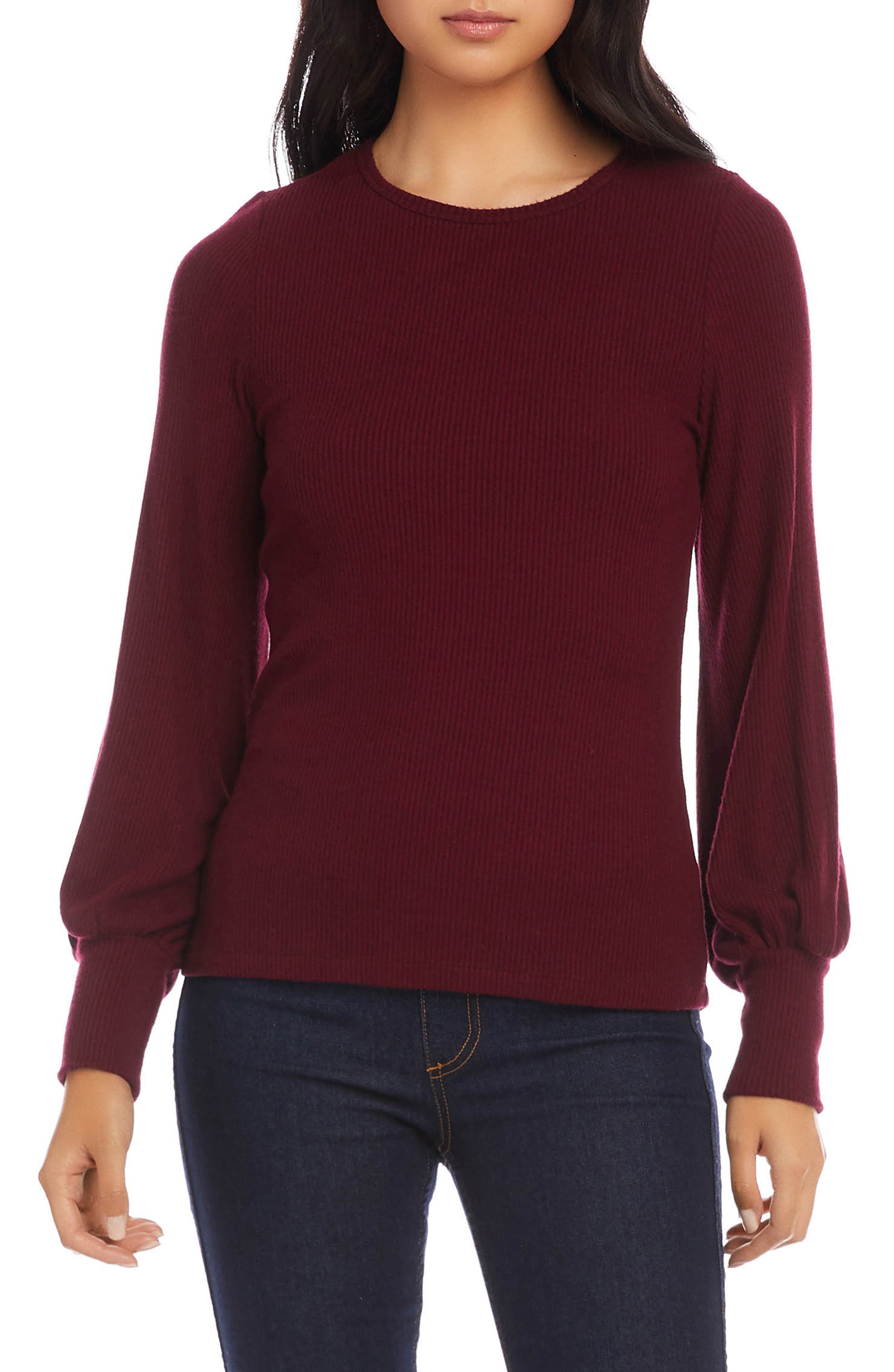 burgundy sweatshirt womens