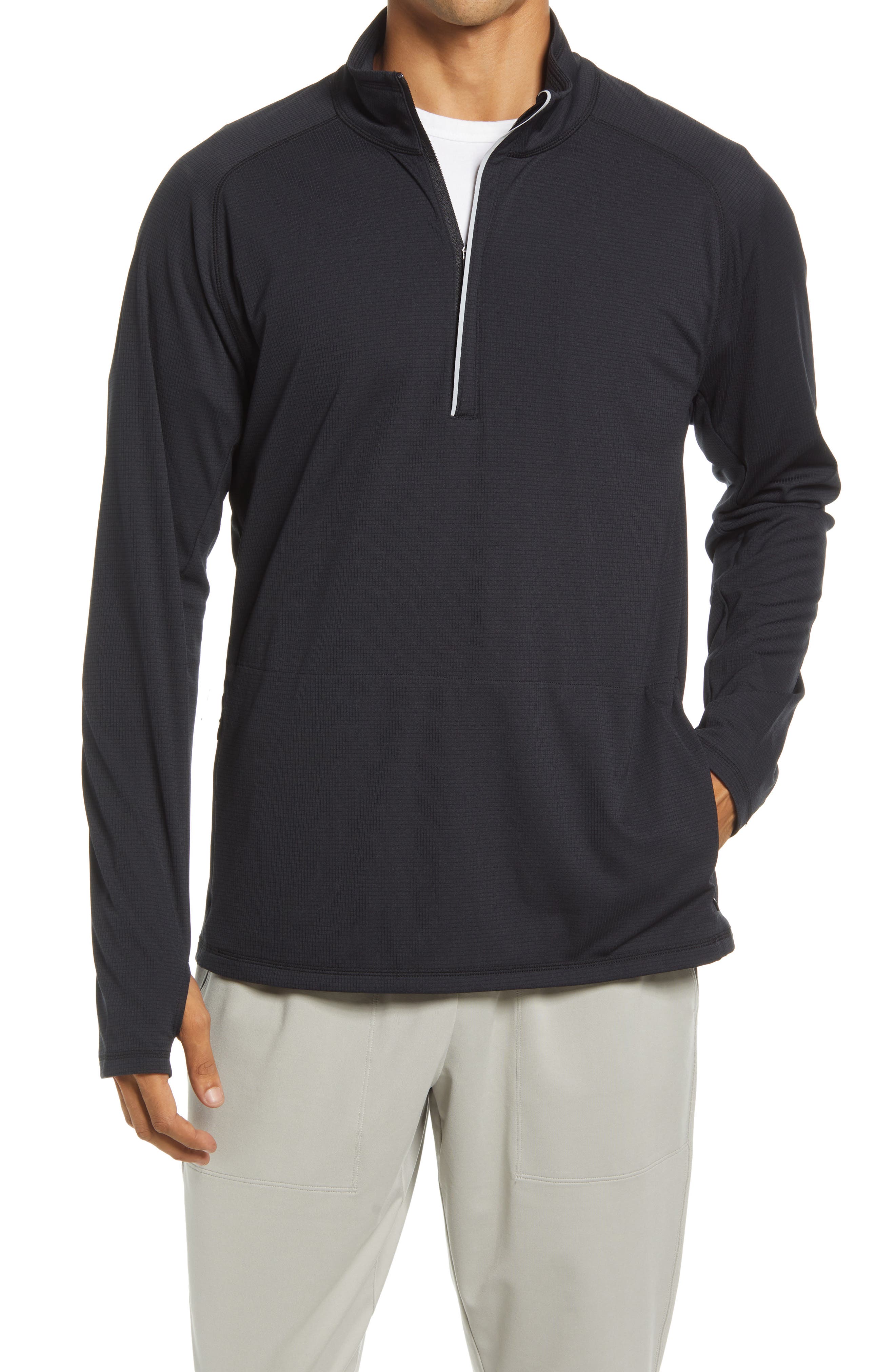 quarter zip golf pullover